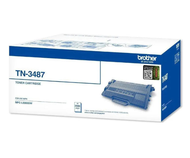 Black Laser Toner Cartridge For Brother Hl L6400/Mfc L6900 Tn 3487 P