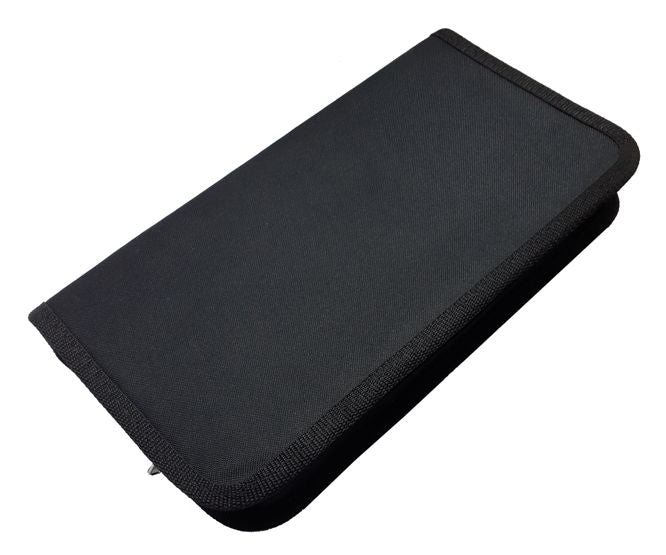 Empty Tool Bag Zip 350x180mm Black Kps301