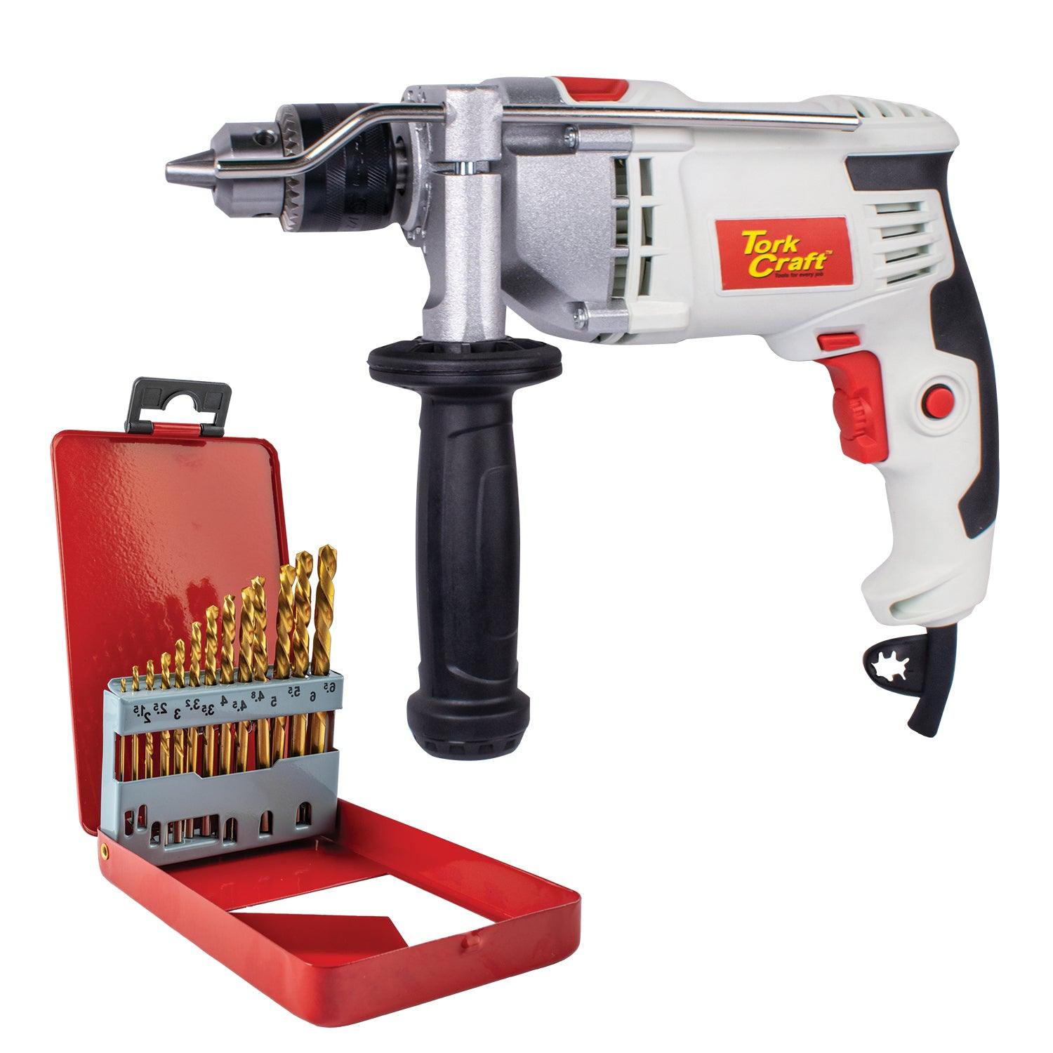 Imp. Drill Tcid0850 + Nr02013 Tin Drill Set - Livestainable.co.za