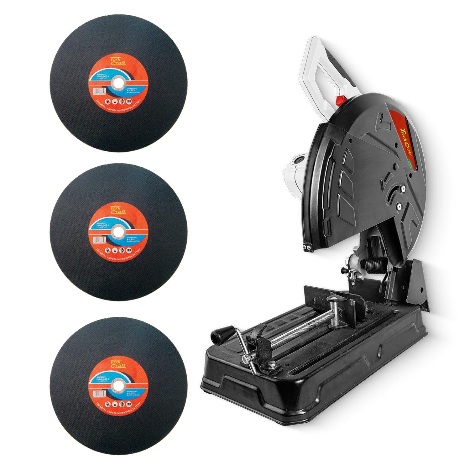 Cut Off Saw 2700 W 355 Mm C/W 3 X 350 Mm Abr Cut. Disc Tccs0355 Abr350 S - Livestainable.co.za