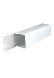75x50mm White Pvc Trunking, 3m Length