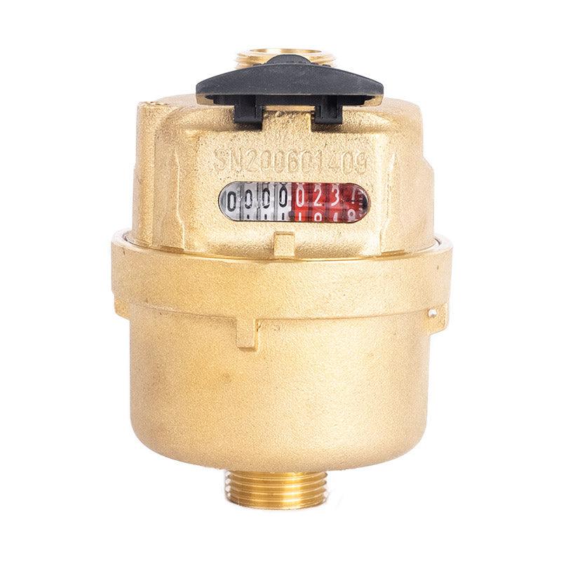 Water Meter 15 Mm Piston Type Brass - Livestainable.co.za