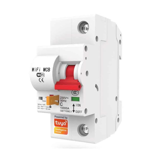 Tuya Wi Fi Breaker W/O Metering 1 P 20 A Tuya–Two Type – 1 P 20 A