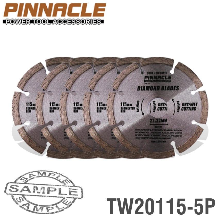 Diamond Blade Seg 115 Mm Pinnacle ( 5 Pack ) - Livestainable.co.za