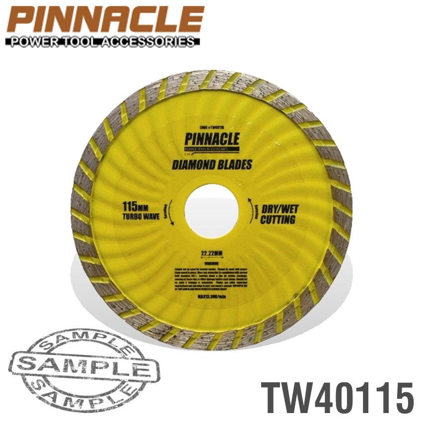 Diamond Blade Turbo Wave 115 Mm X 22.22 Pinnacle - Livestainable.co.za