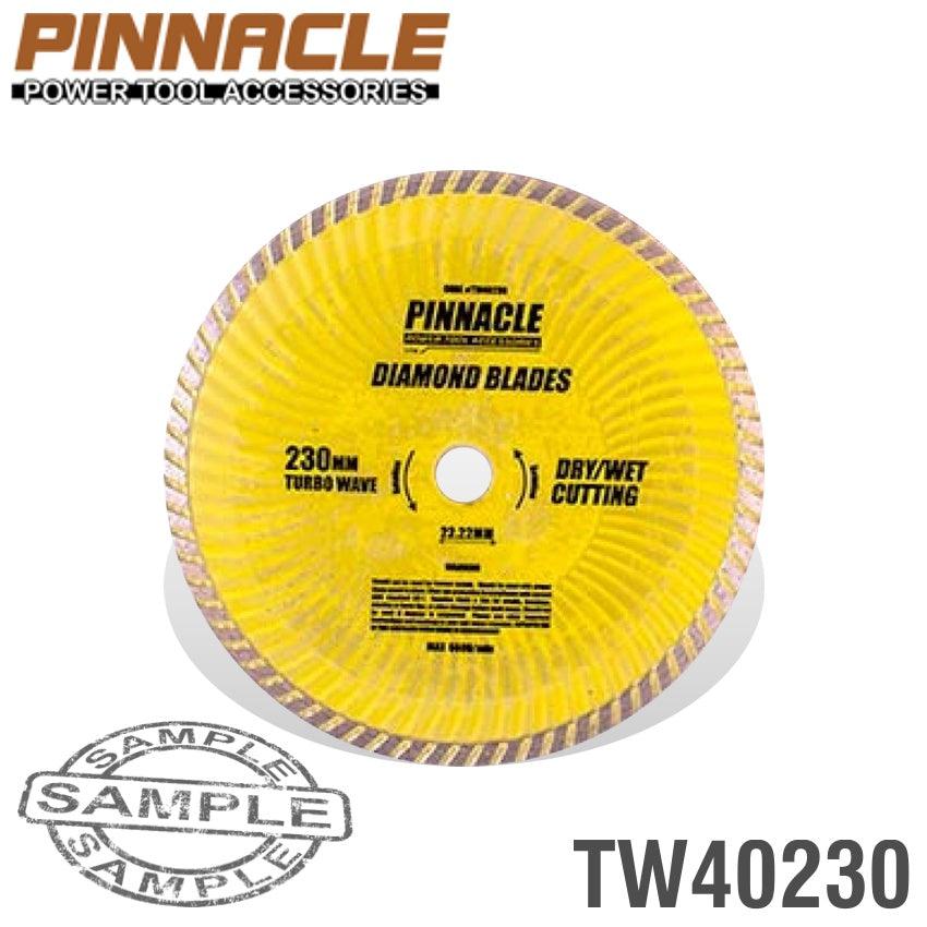 Diamond Blade Turbo Wave 230 Mm X 22.22 Pinnacle - Livestainable.co.za