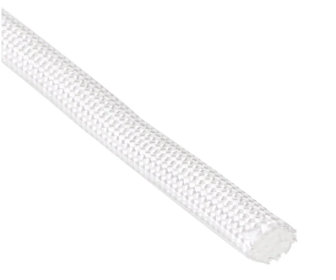 Silicon Fiberglass Sleeving Id=3.0mm Th=0.28mm White T3 Fiberglass Sleeving