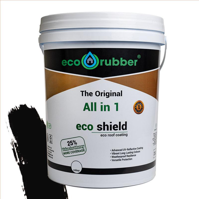 Eco Rubber All In 1 Eco Shield Black 20 L - Livestainable.co.za