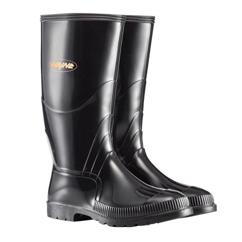 Wayne Gumboots Mens Knee L Black Size 5 - Livestainable.co.za