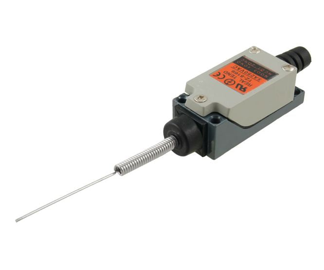 Limit Switch Dpst No+Nc 5 A 250 Vac With Cat Whisker Lever 56x21 Ls Tz 8169