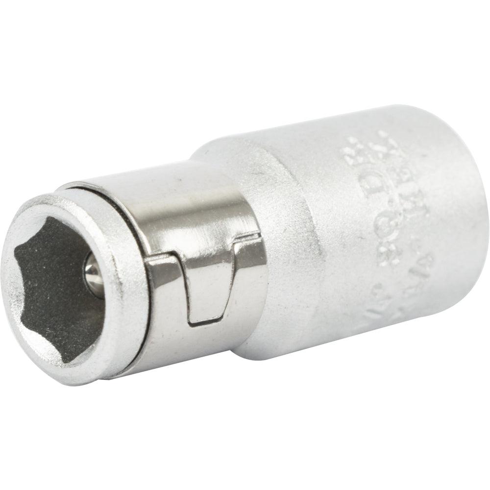 Socket Adaptor Coupler 1/4'f Sq X 1/4'f Hex Bulk - Livestainable.co.za