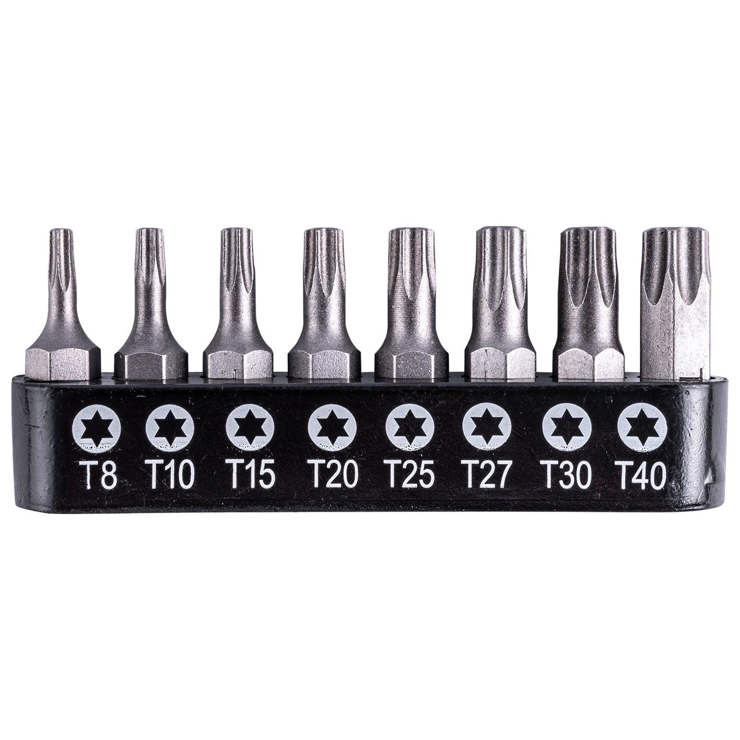 S/Driver Bit Set 8 Pce Torx T8 T40 - Livestainable.co.za