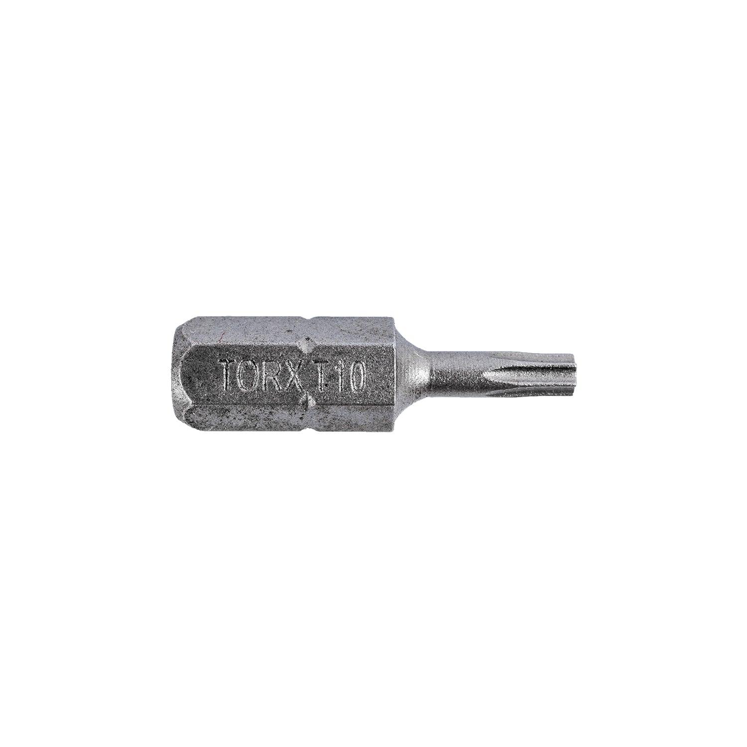 Torx Tamper Resistant Insert Bit T10 H X 25 Mm Bulk - Livestainable.co.za