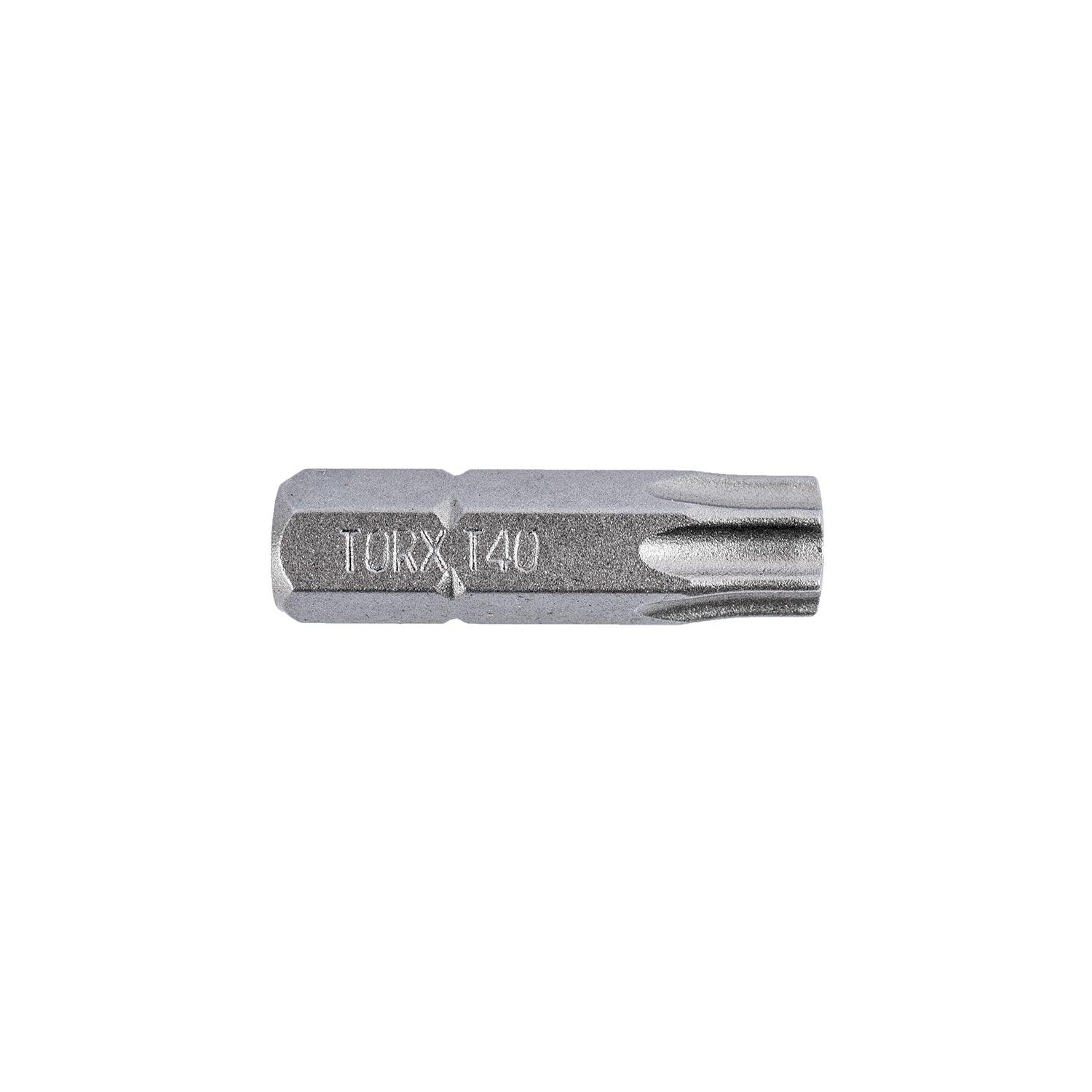 Torx Tamper Resistant Insert Bit T40 H X 25 Mm Bulk - Livestainable.co.za