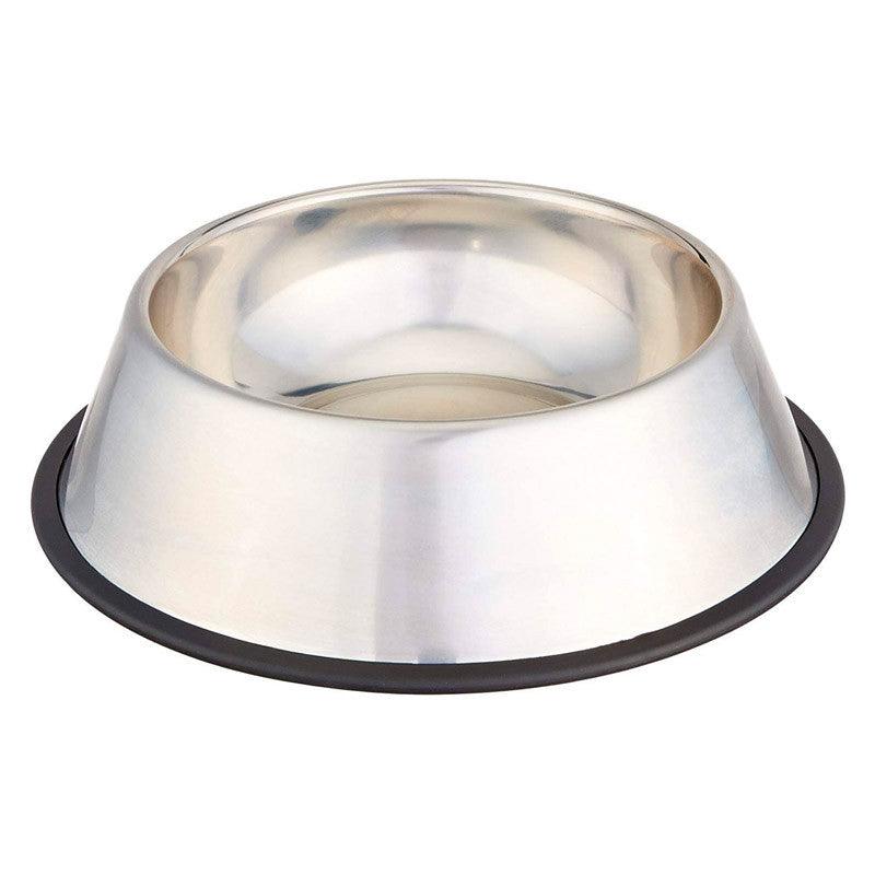 Dog Bowl S/Steel Non Tip Anti Skid 29 Cm /1260 Ml - Livestainable.co.za