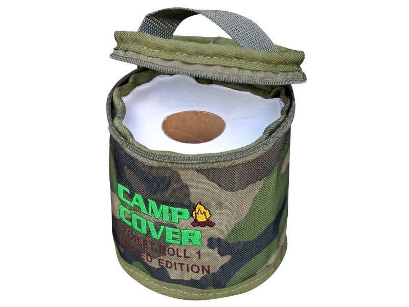 Camp Cover Toilet Roll Holder Polyester Single 1 Roll Camo - Livestainable.co.za