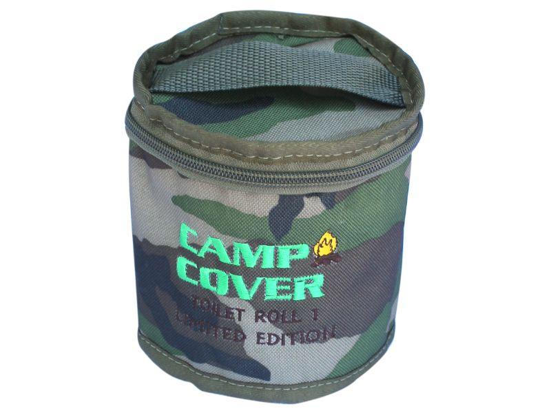 Camp Cover Toilet Roll Holder Polyester Single 1 Roll Camo - Livestainable.co.za