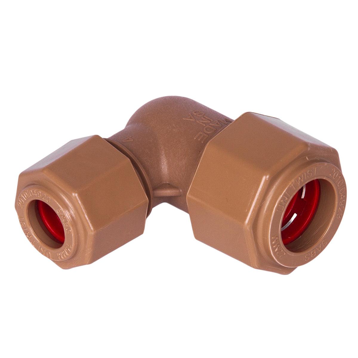 Unitwist Elbow Cxc Red 22 Mmx15 Mm - Livestainable.co.za