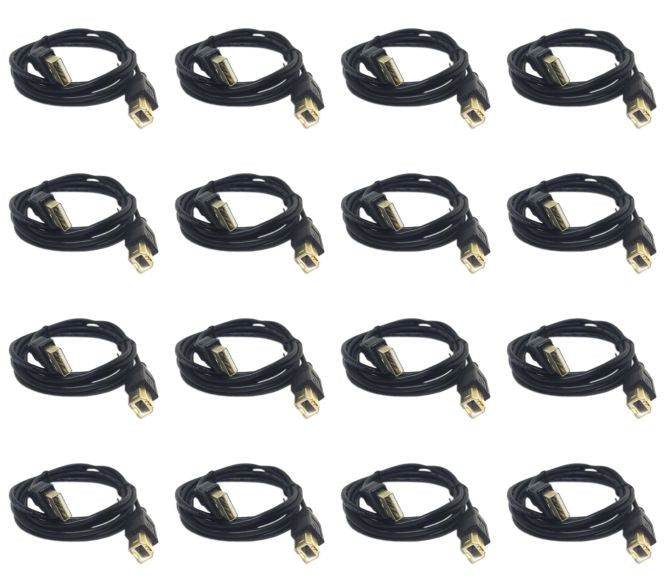 Lead Usb A Plug B Plug Black 1.8 M 30/Bag U2 Ab Id 2