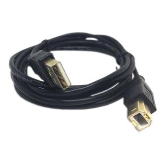 Lead Usb A Plug B Plug Black 1.8m U2 Ab Id 2 - Livestainable.co.za