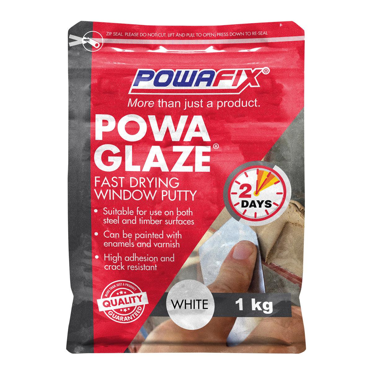 Powafix Powa Glaze White 1 Kg - Livestainable.co.za