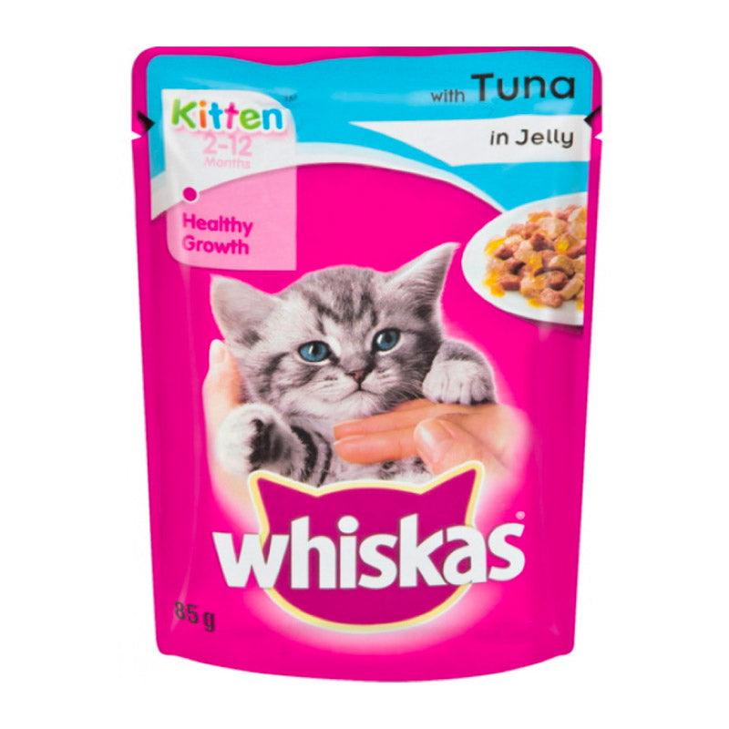 Whiskas Cat Food Pouch Kitten Beef In Gravy 85 G - Livestainable.co.za