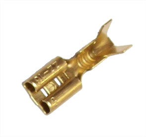 Terminal Un Ins Brass 4mm Fem Udf4