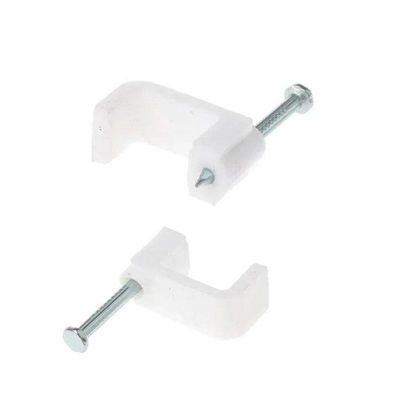 United Electrical Cable Clips Flat 5 Mm 100 Pk Whit - Livestainable.co.za