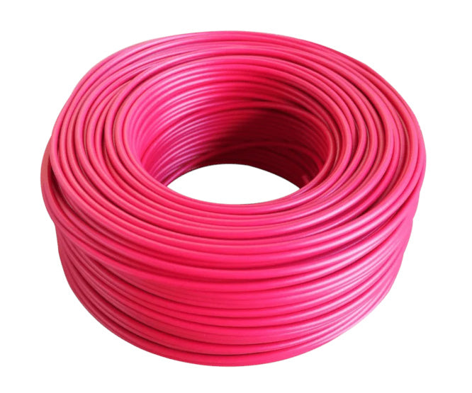 Wire M/S Csa=0.22 O=1.4 Pink 10m/Roll Ul1007 Str Awg24 Pk