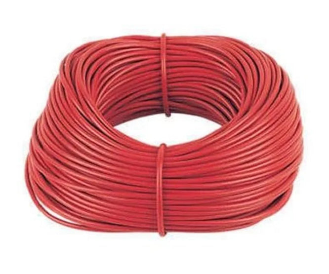 Wire M/S Csa=0.34 O=2.4 Red 10m/Roll Ul1007 Str Awg22 Rd