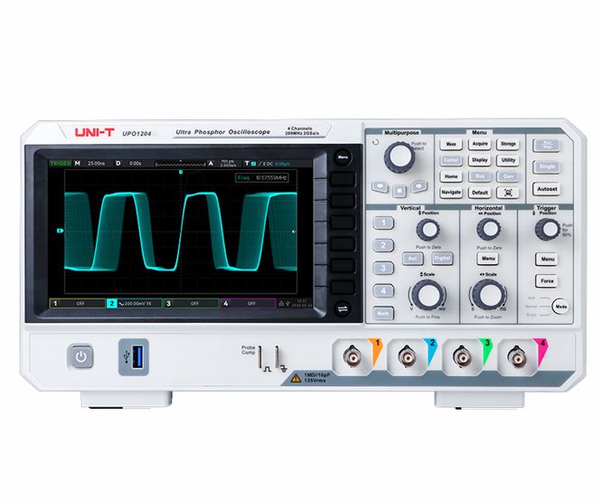 Digital Oscilloscope 50 M Hz 4 Ch 2 G Sa/S Upo1054