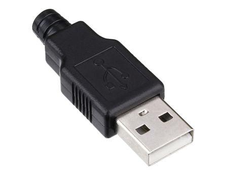 Rewireable Usb A Plug In Black Housing 180048 *Dbk* - Livestainable.co.za