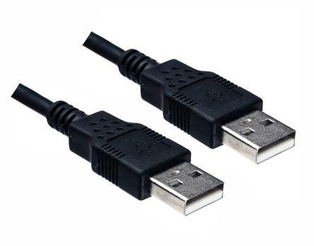 Lead Usb A Plug To A Plug 1.8m Black Zr07000 B - Livestainable.co.za