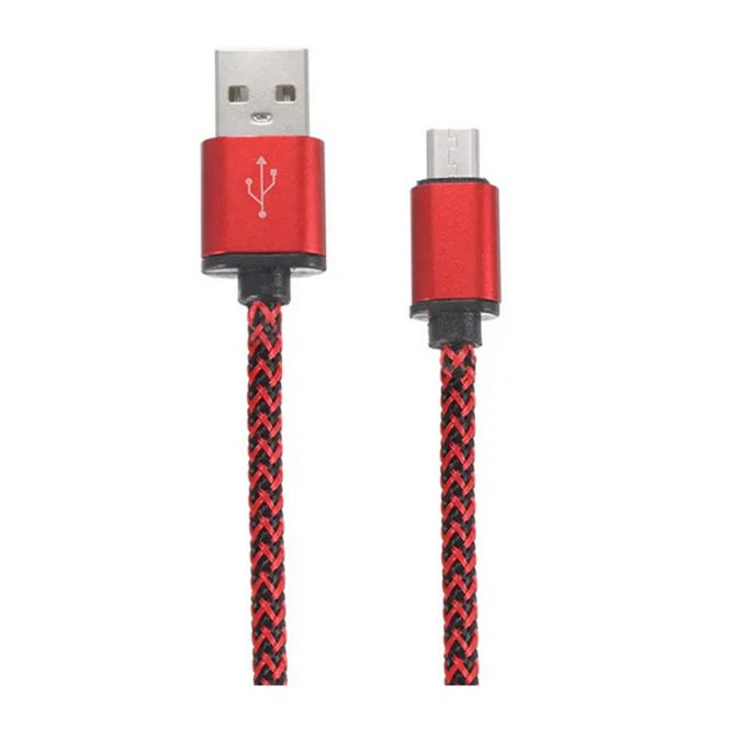 Micro Usb To Usb A Data Lead Red 300 Mm 200452