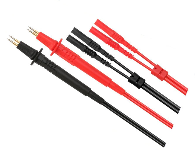 Dmm 4 Wire Test Leads Dual Needle Probe 1.5m Ut L46