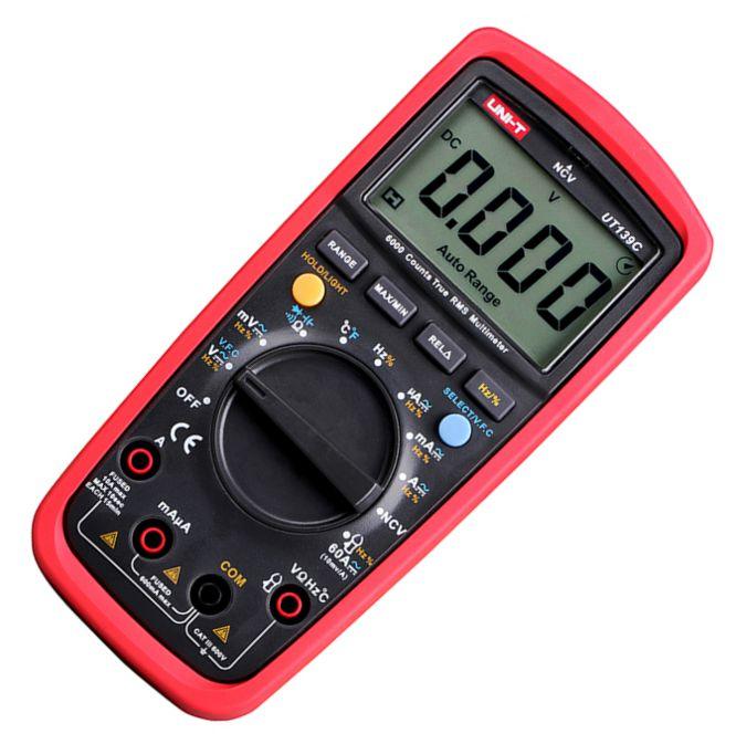 True Rms Digital Multimeter Cat Iii 600 V Ut139 C - Livestainable.co.za