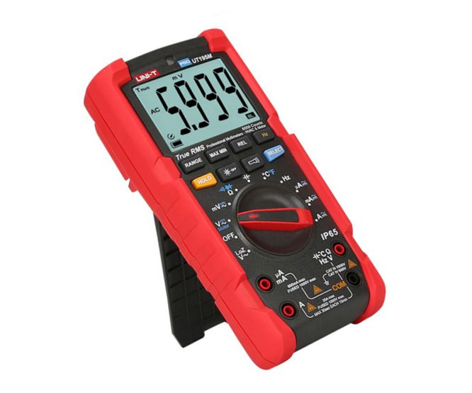 Hand Held Digital Multimeter 1000 V Ac/Dc 6000 Count Ut195 M