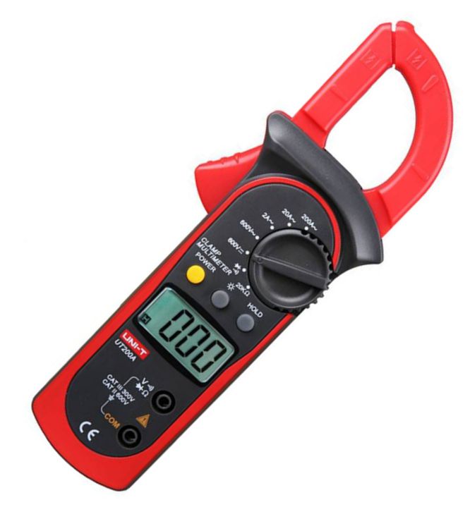 Digital Clamp Multimeter 2 200 A Aca, 660 Vac/Dc Ut200 A