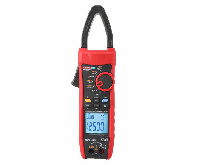Clamp Multimeter 1000 Aac/Dc 1.5 Kvac/Dc Ip65 Ut219 Pv