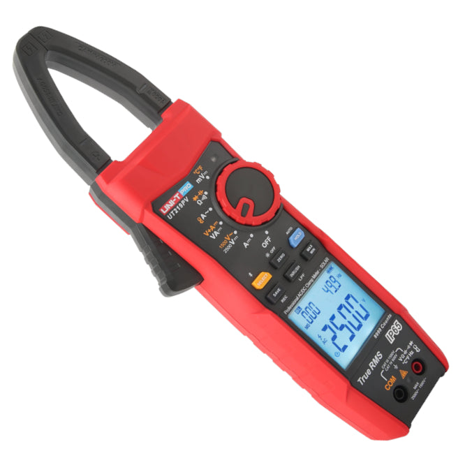 Clamp Multimeter 1000 Aac/Dc 1.5 Kvac/Dc Ip65 Ut219 Pv