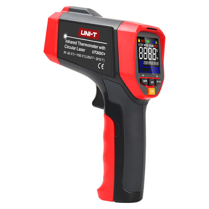 Infrared Thermometer 32℃~1100℃ 172x113.5x53mm Ut302 C