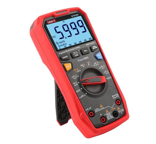 True Rms Digital Multimeter 20 A Ac/Dc 1000 Vdc Ut61 D+ - Livestainable.co.za