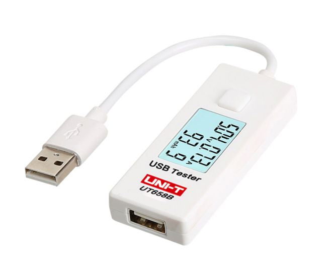 Digital Usb Port Tester 3 9 V With Lcd Ut658 B