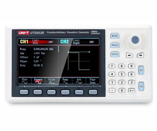 Arbitrary Function Generator 30 M Hz 2 Ch Utg932 E