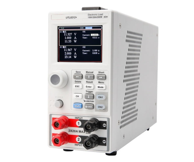 Dc Electronic Load 2 Ch 150 V 20 A 400 W 5 K Hz 12 Bit Utl8212+