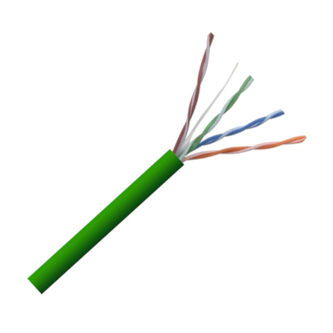 Cat6 E 8 C Stranded Unshielded Green Cable 100m/Roll Utp6 Efgr 100