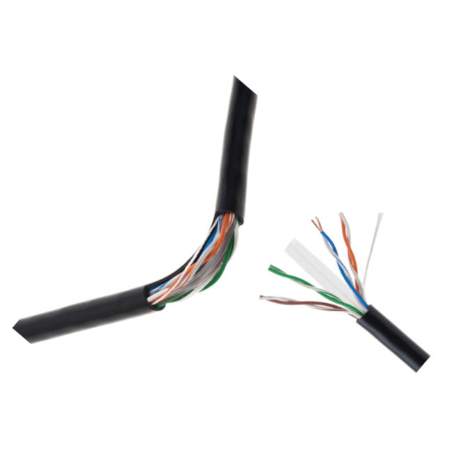 Cat6 Utp Ethernet Cable Cca 8 C Solid Black Per Meter Utpc68 C
