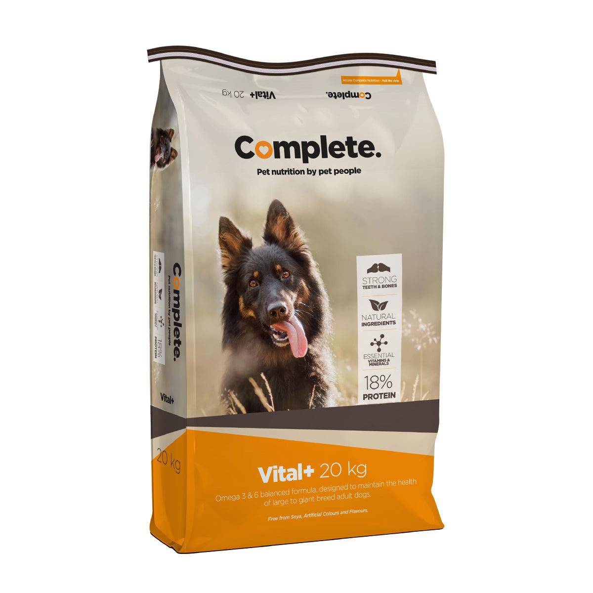 Complete Dog Food Vital 20 Kg - Livestainable.co.za