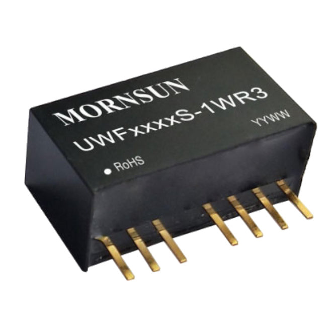 Dc Dc Converter Sil I=12 V O=+/ 12 100m A 1 W Uwf1212 S 1 Wr3