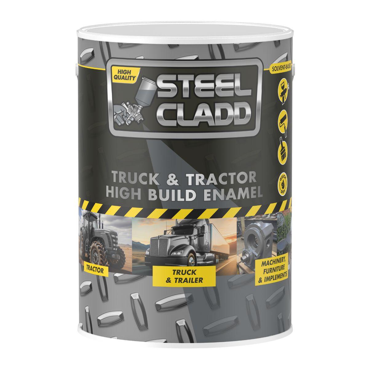 Steel Cladd Truck And Tractor Enamel White 5 L - Livestainable.co.za